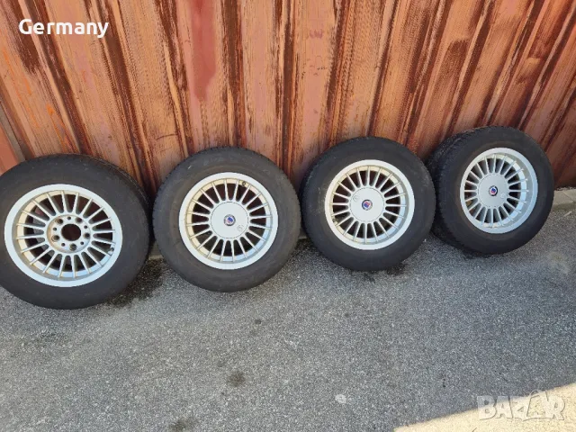 оригинални ретро джанти за bmw alpina 5x120  15 цола  e21e28 e32 e30, снимка 11 - Гуми и джанти - 50005058