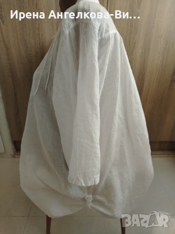 Дамска  бяла риза, снимка 4 - Ризи - 54214758