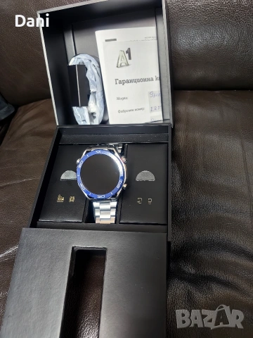 Смарт часовник Huawei Ultimate Titanium Blue , снимка 2 - Мъжки - 54130810