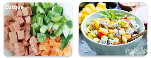 Мултифункционален съд за съхранение с приставки за рязане, снимка 14 - Други - 52861268