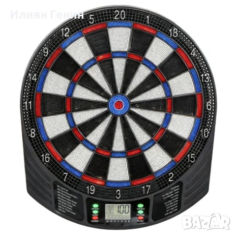 SPORTNOW Електронна миша за дартс за 1-8 играчи