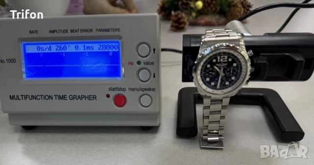 Breitling Chronospace Automatic Chronograph , снимка 11 - Мъжки - 52928885