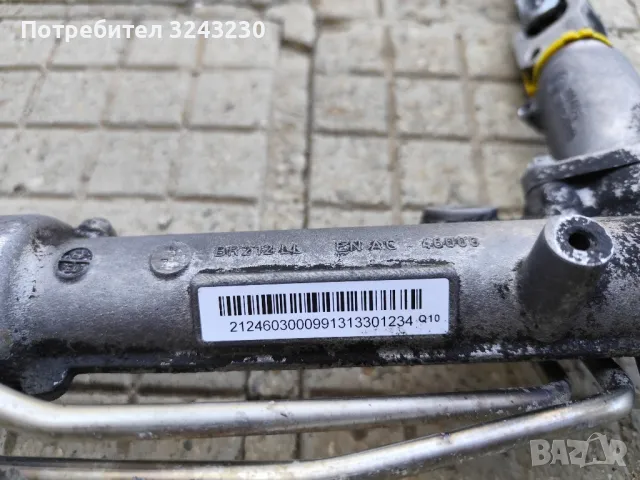 Хидравлична рейка Mercedes E200 136кс, снимка 3 - Части - 49970221