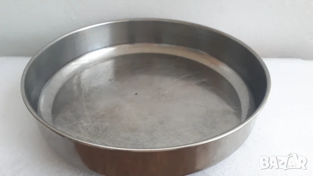Четири кръгли метални тави, снимка 6 - Съдове за готвене - 51141020