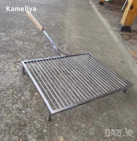 Ръчно ковани скари за барбекю, снимка 3 - Декорация за дома - 53280904
