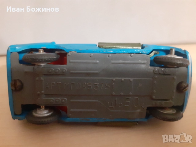 Метална руска количка ЗАЗ, мащаб 1:433