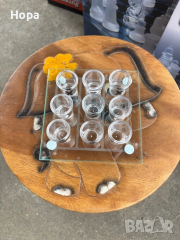 Морски шах с шотове от стъкло, снимка 9 - Шах и табла - 53844241