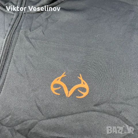 Realtree Buckhorn River Softshell Мъжка Горница XL Лов Черна, снимка 2 - Спортни дрехи, екипи - 53025536