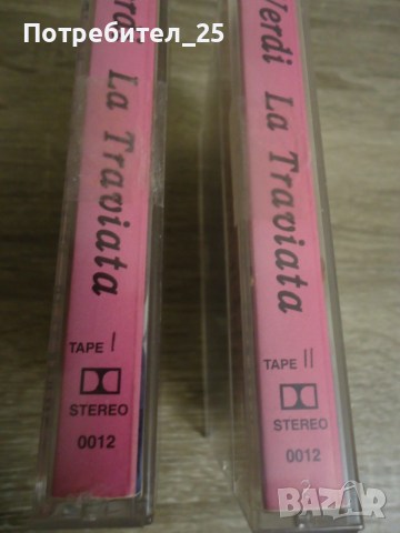 Ретро аудио касетки - Verdi La Traviata, снимка 7 - Аудио касети - 53408790