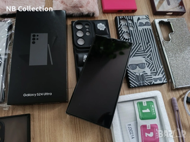 Смартфон Samsung Galaxy S24 Ultra, Dual SIM, 12GB RAM, 256GB, 5G, Titanium Black