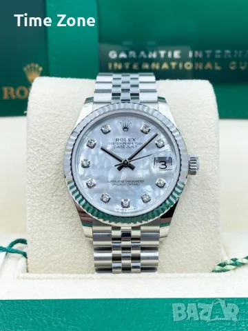 Rolex Datejust 31mm Steel MOP Dial Diamond Jubilee Дамски Различни Варианти, снимка 1 - Дамски - 48182867