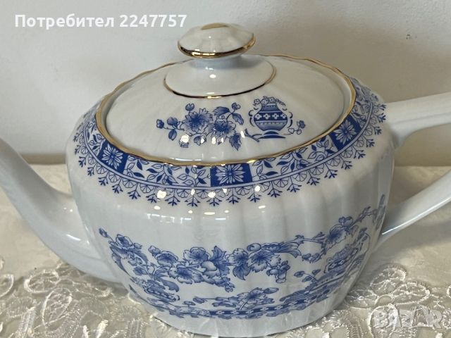 Чайник порцелан China Blau, снимка 5 - Антикварни и старинни предмети - 46432567