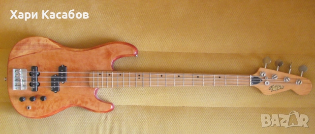 Напълно реновирана бас китара Puldin, снимка 2 - Китари - 52499742