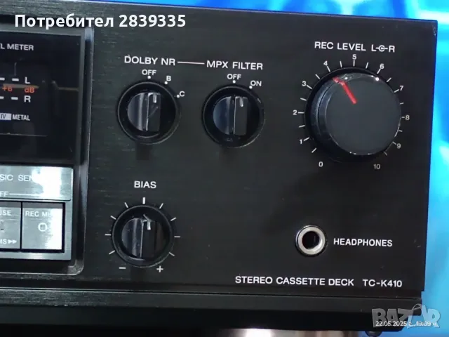 SONY TC-K410, снимка 4 - Декове - 50400288