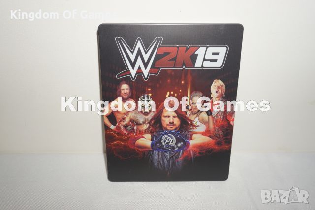 Игра за PS4 WWE W2K19 Steelbook Edition