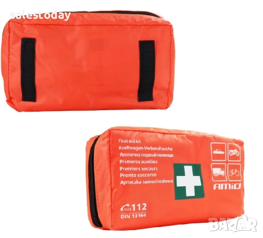 Аптечка за кола, 16 части