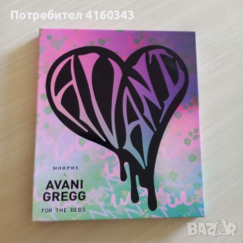 Палитра сенки за очи и аквалайнери MORPHE X AVANI GREGG , снимка 5 - Декоративна козметика - 46551911