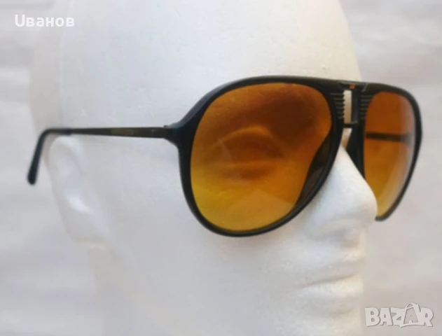 дизайнерски слънчеви очила тип авиатор „AMBER VISION“ от 90-те години, снимка 2 - Слънчеви и диоптрични очила - 50875475