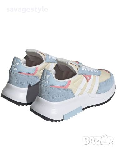 Дамски маратонки ADIDAS Originals Retropy F2 Shoes Ecru/Blue, снимка 4 - Маратонки - 46364521