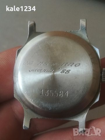 Часовник ПОБЕДА. USSR. Vintage watch. Механичен. Мъжки. POBEDA, снимка 3 - Мъжки - 45858843