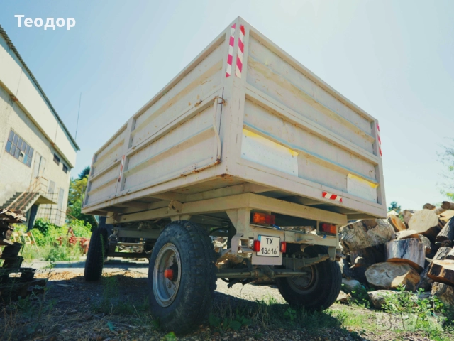 Селскостопанско Ремарке - двуосово 