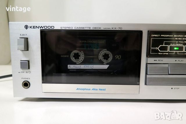 Kenwood KX-70 Stereo Cassette Deck, снимка 2 - Декове - 46067483