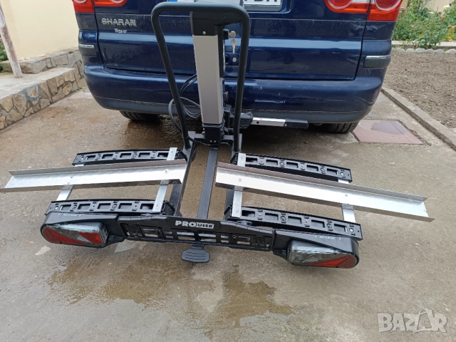 Стойка за мотор или велосипед.монтира се на теглич, снимка 5 - Аксесоари и консумативи - 52500284