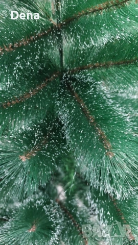 Заснежена елха с метална стойка, снимка 2 - Декорация за дома - 52350738