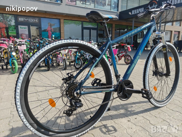 SPRINT Алуминиев велосипед 29" Bikesport ATTACK син, снимка 10 - Велосипеди - 53830498