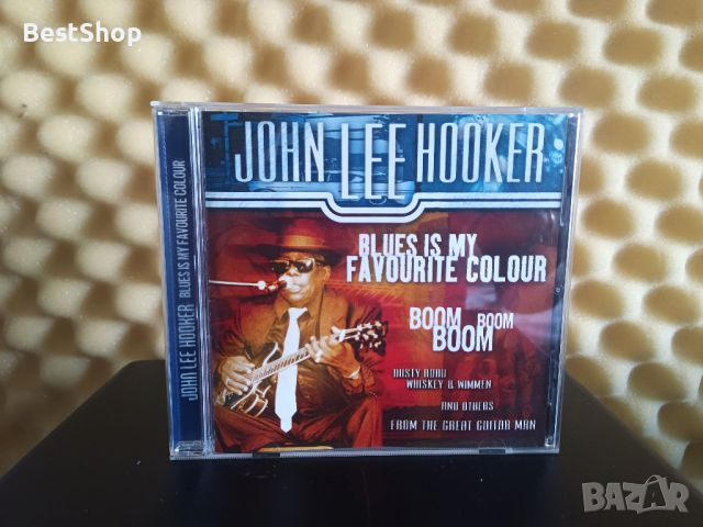 John Lee Hooker - Blues is my favourite colour, снимка 1 - CD дискове - 46172854