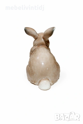 Порцеланова фигурка на великденски заек, снимка 4 - Статуетки - 53651284