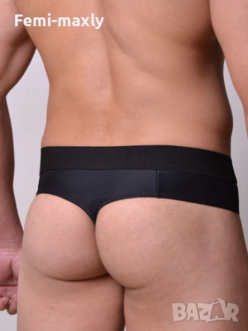 Мъжки секси еротичен стринг -прашка 5457 , снимка 2 - Бельо - 52211991