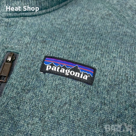 Мъжко горнище Patagonia 1/4 Zip Fleece Pullover Better Sweater, снимка 3 - Блузи - 52435160