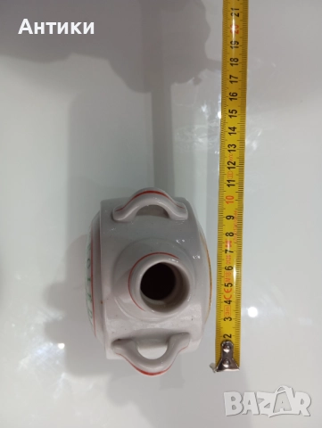 Стара порцеланова бъклица маркирана, снимка 4 - Други - 52480681