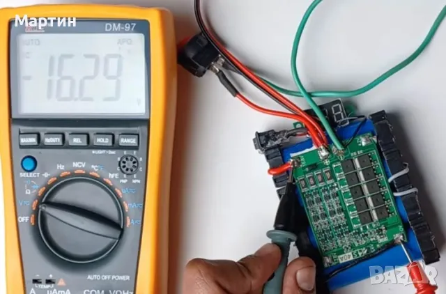 BMS БМС 4S 14.8V 16.8V 40A за 18650 литиево-йонна батерия, снимка 7 - Друга електроника - 47198798