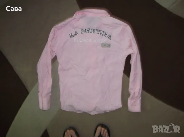 Риза LA MARTINA  мъжка,С, снимка 4 - Ризи - 50291695