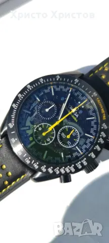 OMEGA Мъжки луксозен часовник Omega Speed master Dark Side of the Moon 🌚, снимка 2 - Мъжки - 48024284