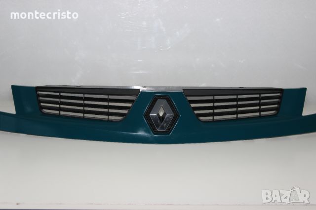 Предна решетка Renault Kangoo (2003-2008г.) предна емблема Рено Канго / 8200150629 / 🟢Цвят: Зелен, снимка 1 - Части - 45427990