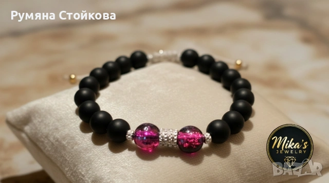 Гривни и броеници на конец, снимка 2 - Гривни - 53883829