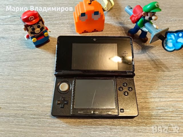 Nintendo 3ds тъмно сив , снимка 3 - Nintendo конзоли - 45640724