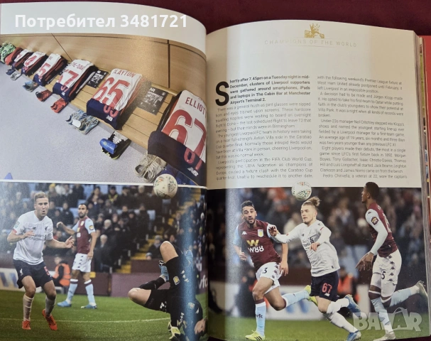 Champions 19/20. Liverpool FC Official Premier League Winners Book, снимка 9 - Енциклопедии, справочници - 53749036