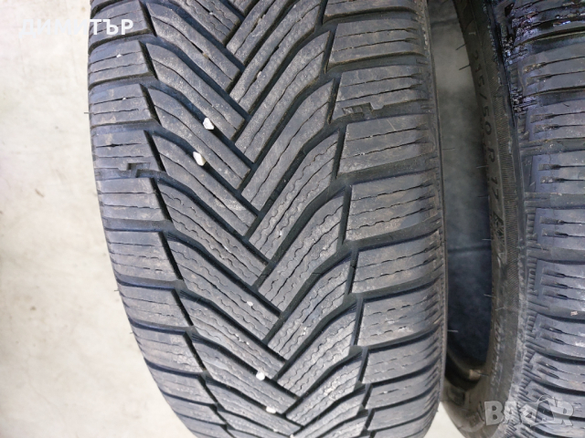 2 бр.зимни гуми Michelin 215 50 17 dot3819 цената е за брой!, снимка 4 - Гуми и джанти - 44937543