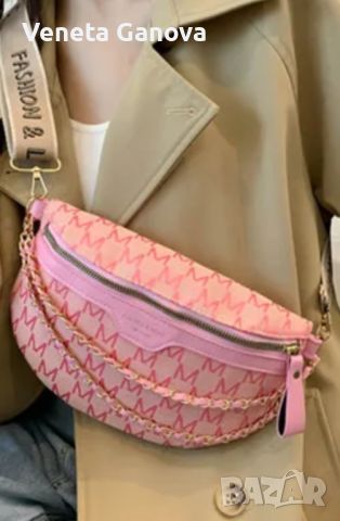 Модерна текстилна дамска чантичка през рамо, снимка 3 - Чанти - 45483785