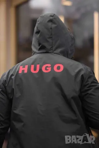 Мъжко яке "Hugo Boss" (тип ветровка), снимка 3 - Якета - 47078509