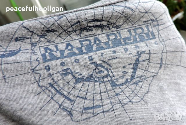 Napapijri Roundneck  T-Shirt - мъжка тениска  размер L , снимка 12 - Тениски - 45269768