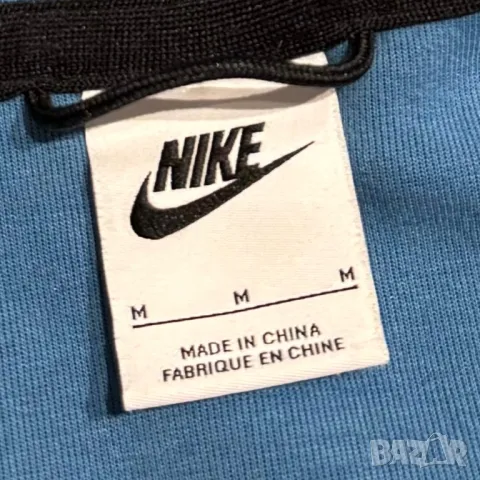 Оригинално мъжко горнище Nike Tech Fleece Dutch Court Blue | M размер, снимка 5 - Суичъри - 48763788