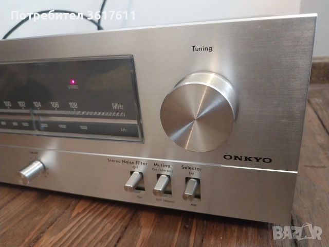 Ретро тунер Onkyo T-5000, снимка 5 - Ресийвъри, усилватели, смесителни пултове - 54219975