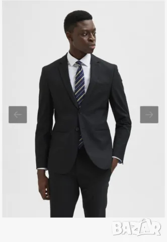 р-р eu 42/uk 32R SELECTED HOMME мъжко сако , снимка 3 - Сака - 50432756