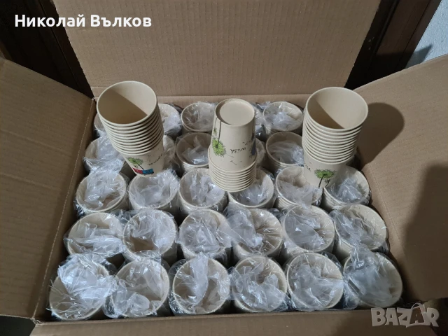 Бамбукови чаши за вендинг автомати Vending, снимка 4 - Кафемашини - 51367936