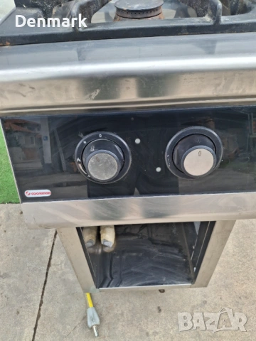 Професионален газов котлон две горелки, снимка 3 - Друго търговско оборудване - 53939039